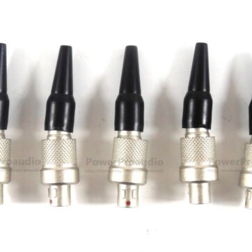 5PCS  3 Pin Stereo Screw Lock Connector  for Sennheiser 2000, 3000 and 5000